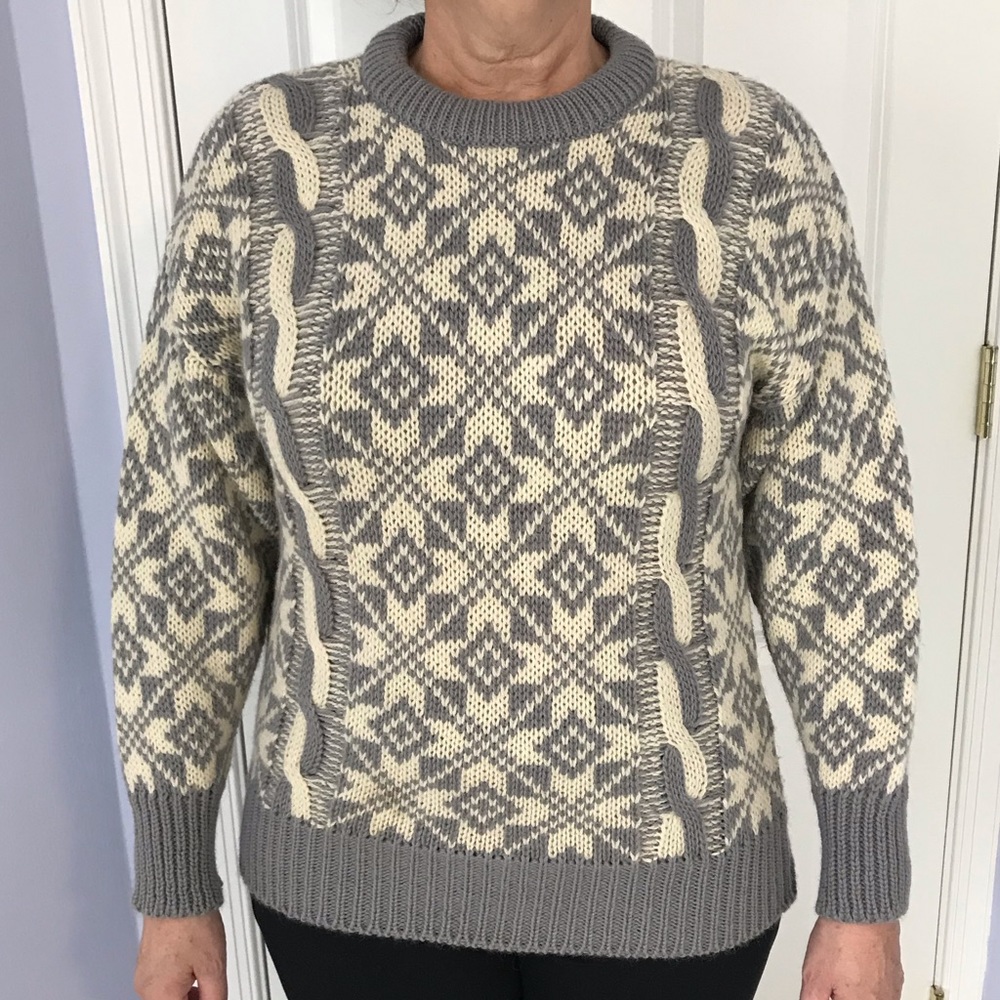 Pure Wool Ski Sweater